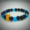FB_IMG_1753718771962 Pulsera azul de corona en oro laminado