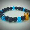 FB_IMG_1753718775889 Pulsera azul de corona en oro laminado