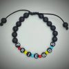 Pulsera ajustable friends negra