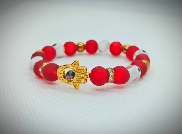 2025/08/1001150887.jpg Pulsera triple protección con mano de Fátima en chapa de oro