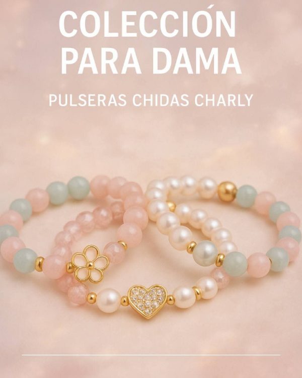 2025/08/1001180663.jpg Pulsera ajustable de perlas artificiales, hematitas doradas y cristales transparentes